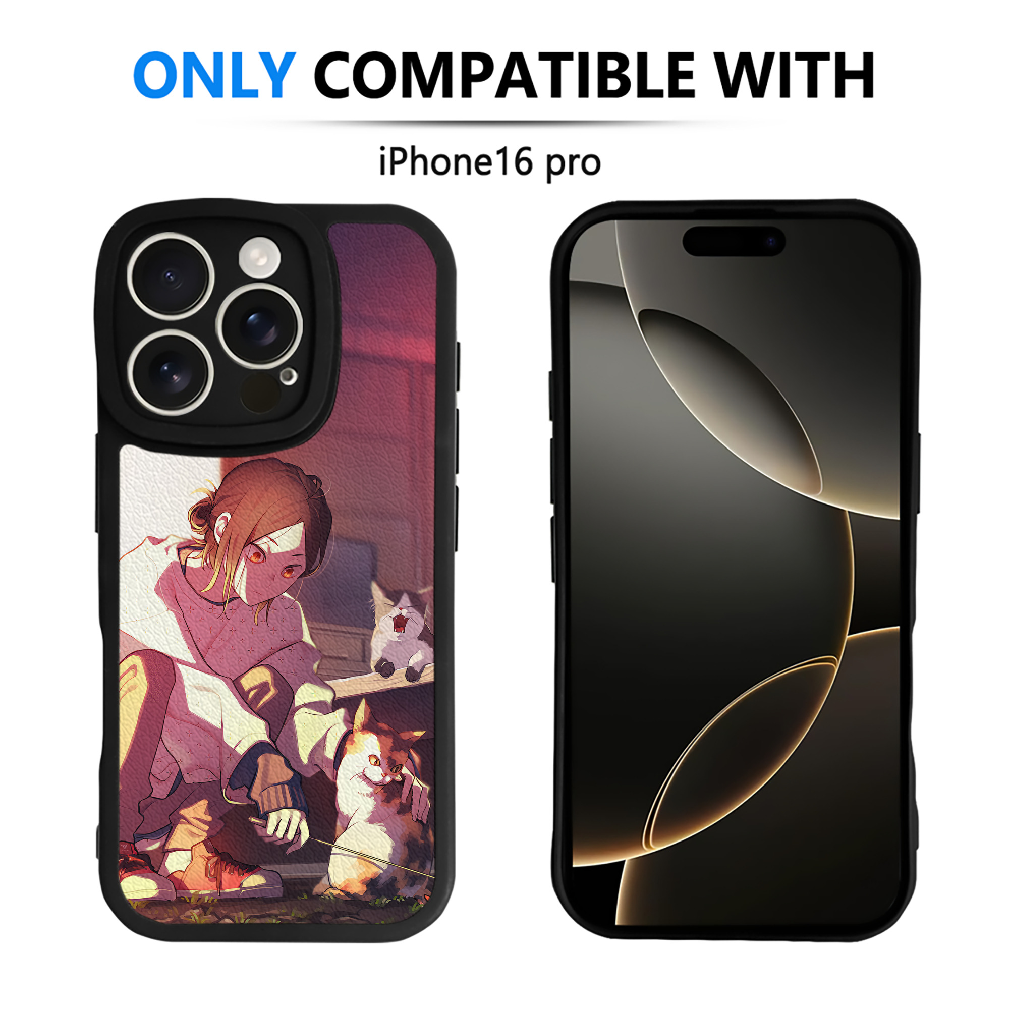 （画像用） ハイキュー!! Haikyu!! 【iPhone 16シリーズ対応】シリコンスマホケース（レザー調） 材質：シリコン